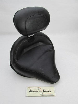 Mustang Harley Davidson 2000+ Softail Solo Seat w/ Backrest 6-STOD