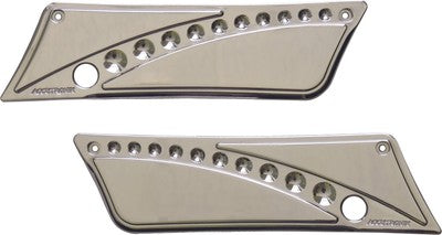 Accutronix Saddlebag Latch Cover Chrome BL9313-DC