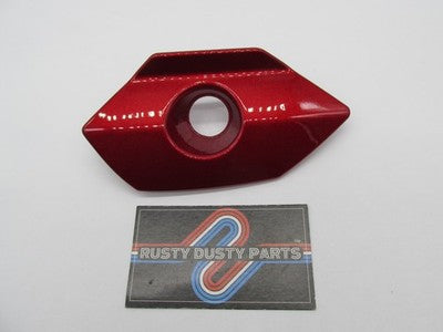 Polaris Genuine OEM NOS Victory Indian Red Left Saddlebag Lock Bezel 5