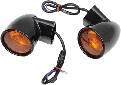 Drag Specialties Bullet-Style Turn Signals Rear 2020-0602
