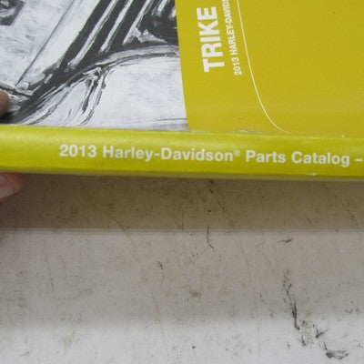 Harley Davidson Genuine 2013 Trike Model Parts Catalog Factory Manual