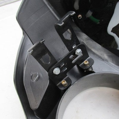 Harley Davidson Aftermarket Dyna Black Headlight Fairing and Visor