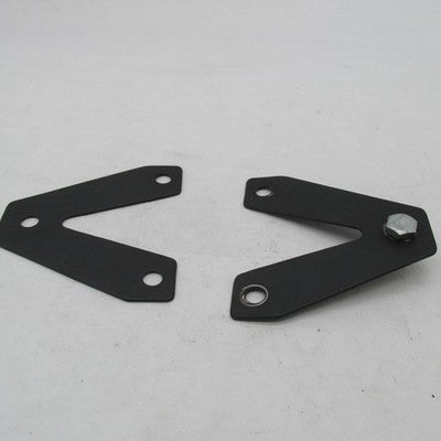 Pair of Harley Davidson OEM Black Engine Oil Cooler Brackets FX FL 625