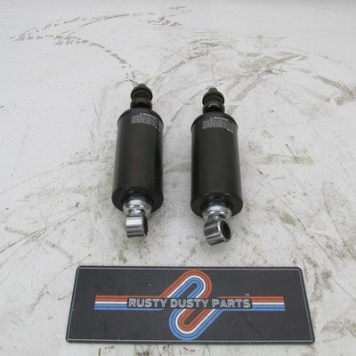 Pair of Harley OEM EUC Softail Black Profile Low Rear Shocks 54665-03