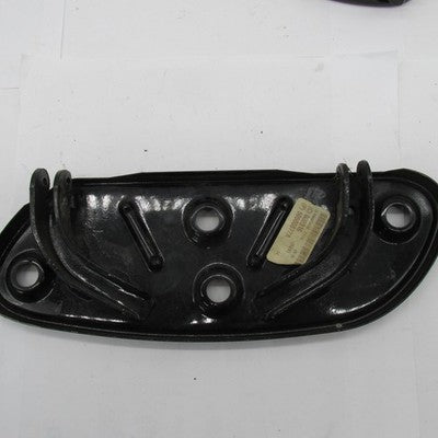 Pair of Harley Davidson Black Floorboard Foot Base Plates Streamliner