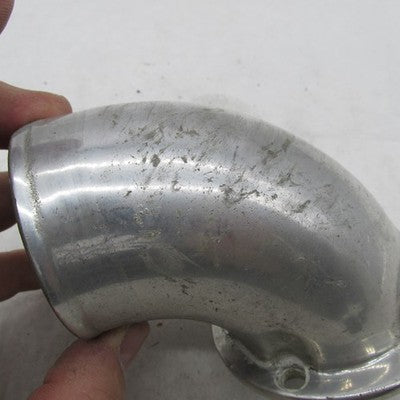 Buell Polished Intake Manfold Elbow 2-1/8" I.D. Male End, 3-1/4" Flang