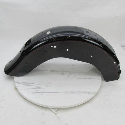 Harley Genuine Black w/ Red Stripe Rear Fender Softail Heritage FLSTC