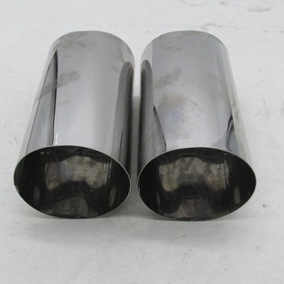 Pair Harley Davidson OEM Stock Chrome Fork Slider Covers FLHT 1986-201