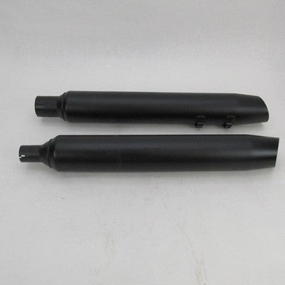 Set of Harley Davidson OEM Stock 17-24 Touring Black Mufflers 64901314