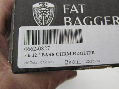 Fat Baggers NOS NIB 14" Chrome Handlebar Install Kit Touring 0662-0827