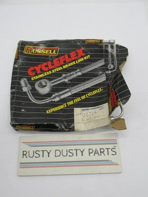 Harley-Davidson Russell NOS 1982 XL Sportster Brake Line 08714