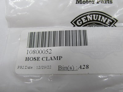 LOT of 3 Harley-Davidson Geniune OEM NOS Coolant Hose Clamps 10800052