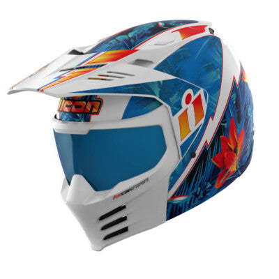 Icon Elsinore Kaonohi Helmets White Lg 0104-3267