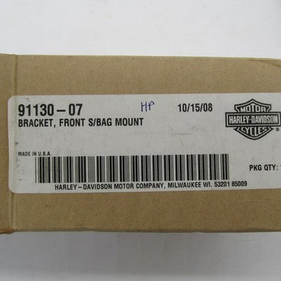 Harley-Davidson OEM NOS Front Saddlebag Mounting Bracket 91130-07