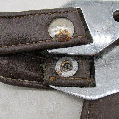 Harley-Davidson OEM VTG Brown Vinyl Passenger Grab Strap 51196-80