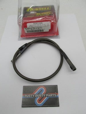 Russell 28" Renegade Black Uiversal Brake Line Hose R58103B
