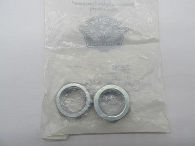 Lot of 2 Harley-Davidson OEM NOS Transmission Sprocket Jam Nuts 7855W