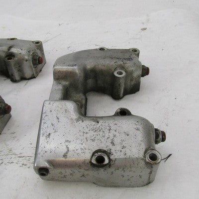 Pair of Harley OEM 71-85 Ironhead Sportster XL 1000 Rocker Box Covers
