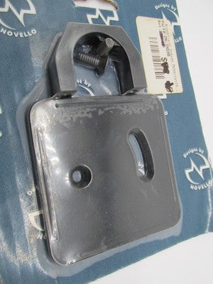 NOS Designs By Novello Motorcycle License Plate Mount Bracket Black In