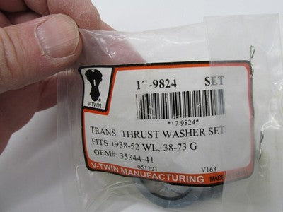LOT of 8 V-Twin NOS Harley Transmission Thrust Washer Set 17-9824 | 35