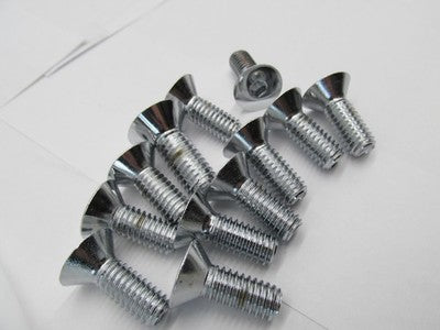 Lot of 12 Harley Davidson NOS OEM Flat Head Screw 94224-00
