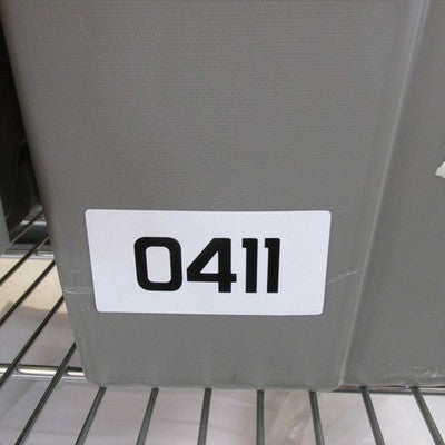 Pair of Harley Davidson OEM Saddlebag Red Latch Reflectors w/ Hardware