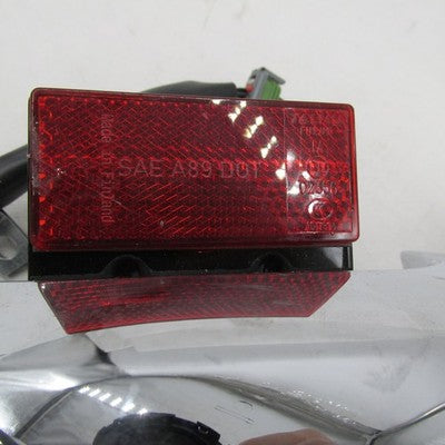Harley OEM Chrome Rear Turn Signal Light Bar & License Plate Bracket 6