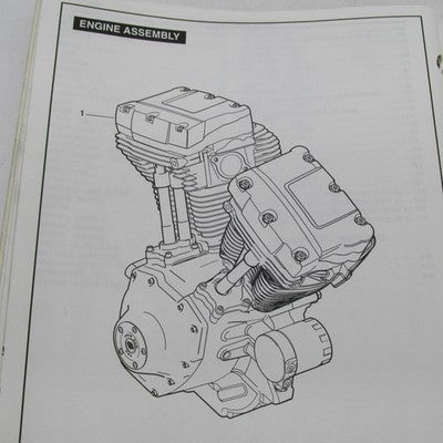 Harley-Davidson Official Factory 2010 Dyna Models Parts Catalog 99439-