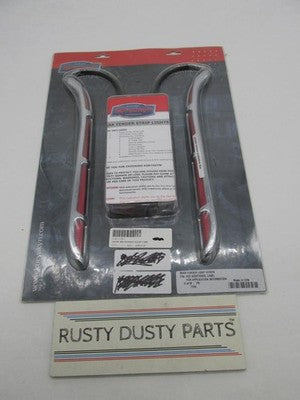 Kuryakyn NOS HArley Davidson Chrome Rear Fender Running Brake Light St