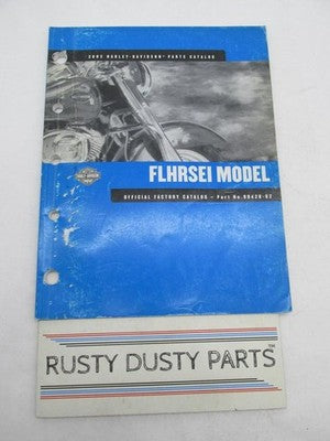 Harley-Davidson Official Factory 2002 FLHRSEI Models Parts Catalog 994