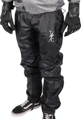 THRASHIN SUPPLY CO. Mission Rain Pants Black Lg/XL TMJ-08-10