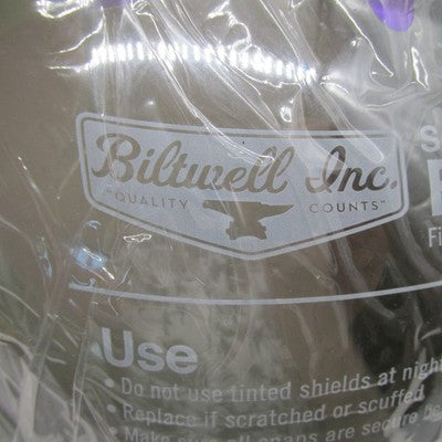 Biltwell NWT Anti-Fog Bubble Shield, Rainbow Mirror 2001-223 | 0131-01