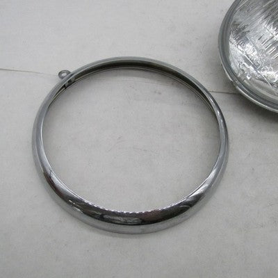Harley OEM Headlight Reflector Unit w/ Chrome Trim Ring *NO BULB* 9380