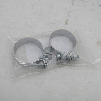 Pair of Harley Davidson OEM 1.75" Exhaust Muffler Clamps 65296-95