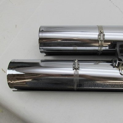 Harley Davidson OEM Stock Exhaust Muffler System w/ Bracket 64901186 6