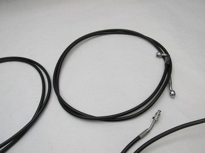 LA Choppers *INCOMPLETE* 17-19 FL 12-14" Handlebar Brakeline Kit Black