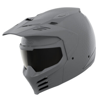 Icon Elsinore Monotype Helmets Gray Md 0104-3324