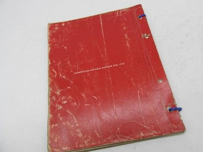 Honda Official Factory 175 Model CL 175 Parts Catalog Catalogue Book
