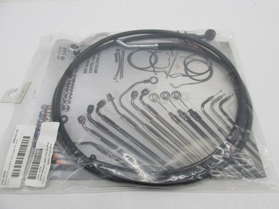 Magnum NOS SBB1401-68 Harley XR Stainless Upper Brake Line Black 1741-