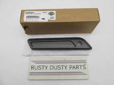 Harley Genuine NOS Touring Left Saddlebag Faceplate Industrial Gray 90
