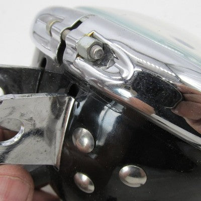 Harley Davidson OEM Black & Chrome 5.75 Headlight Bucket Housing Assy
