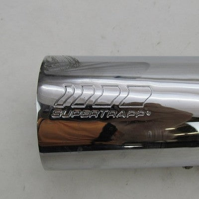 SuperTrapp 85-06 FLH FLT 2-Into-1 SuperMeg Exhaust Header Pipes Chrome