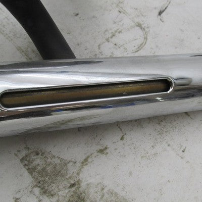 Harley OEM 18-Up M8 Fat Boy Breakout Exhaust Headers w/ Chrome Shields