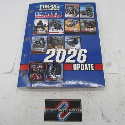 Drag Specialties Genuine NOS Parts Unlimited 2026 Update Parts Catalog
