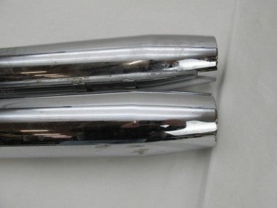 Pair of Harley-Davidson Genuine Touring Exhaust Mufflers 65539-95A