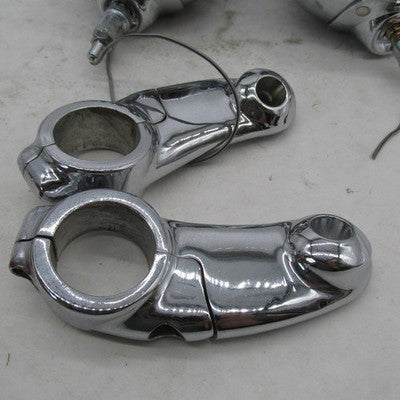 Pair of Harley Davidson OEM 4" Auxiliary Fog Lamps 12V 35W 7132 w/ For