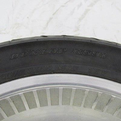 Harley OEM 00-06 Softail Deuce 17x4.5 Solid Disc Rear Wheel 3/4" Axle