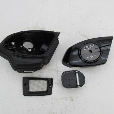 Harley OEM Stock 24-25 Touring M8 117 Air Cleaner Assembly Black 29000