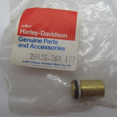 Harley-Davidson OEM NOS 77-87 Brass Oil Check Pump Valve 26435-76A