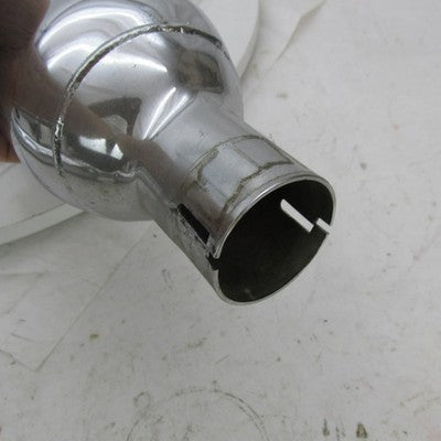 Harley Davidson OEM Set of Chrome Slip On Exhaust Mufflers 65538-95B 6